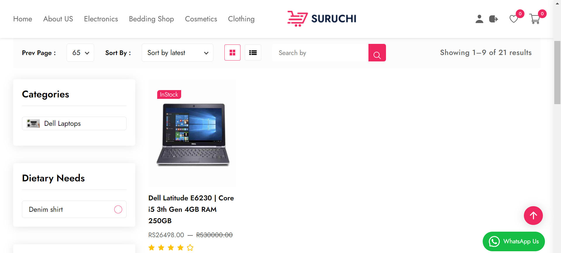 E-commerce Website